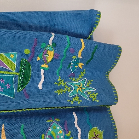 VINTAGE THE QUACKER FACTORY SWEATER - Picture 7 of 12